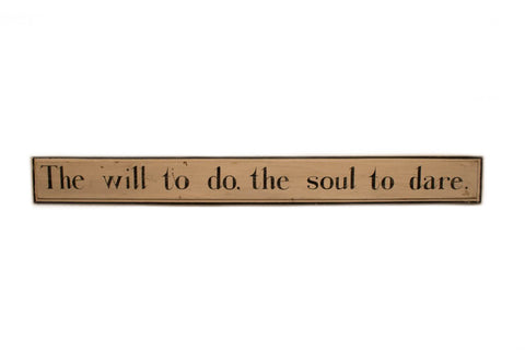 The Will To Do, The Soul To Dare - Walter Scott Americana Art