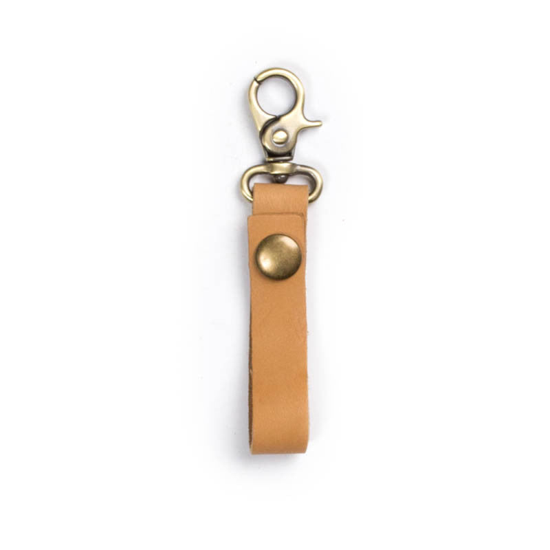 Leather Super Loop Keychain - Available in Multiple Colors