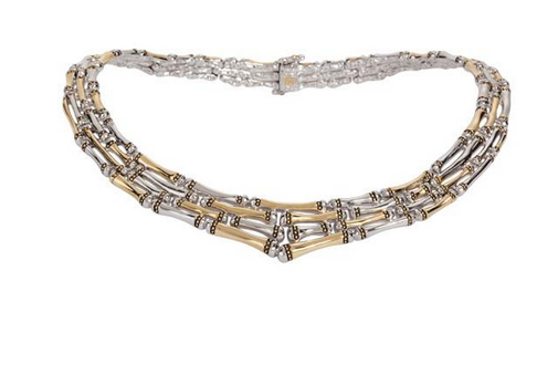Canias Collection Four Row Necklace by John Medeiros