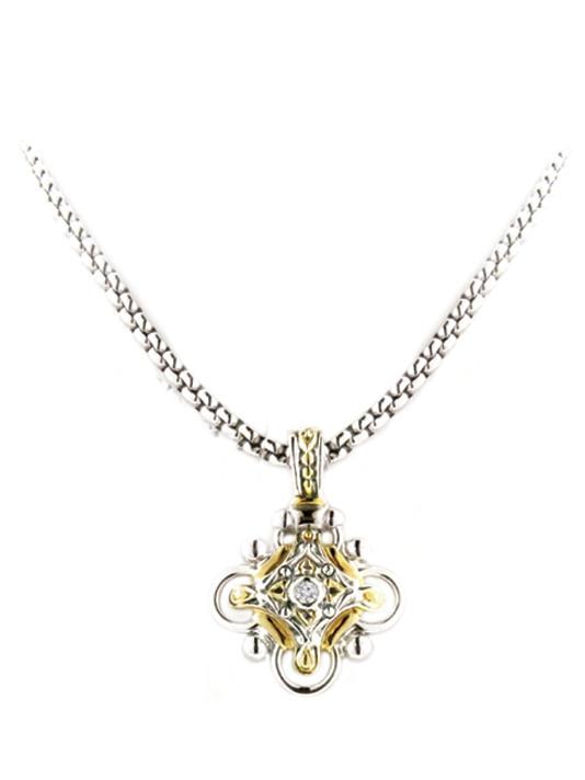 O-Link Collection CZ Slider with Chain by John Medeiros