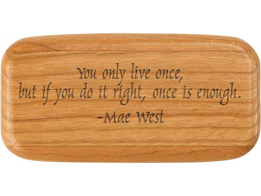 Mae West Quote Mystery Box