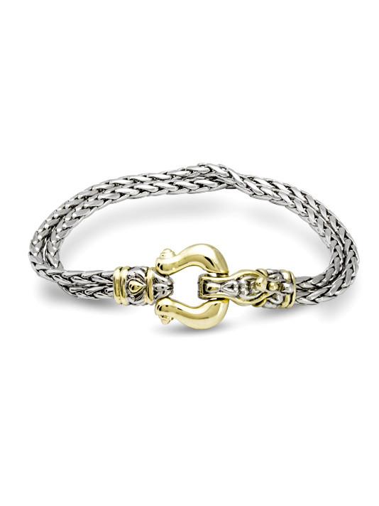 Anvil Double Strand Horseshoe Bracelet