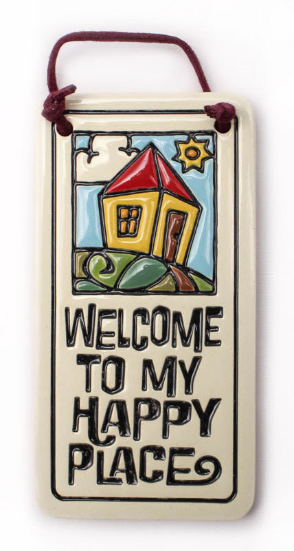 Happy Place Charmer Ceramic Tile