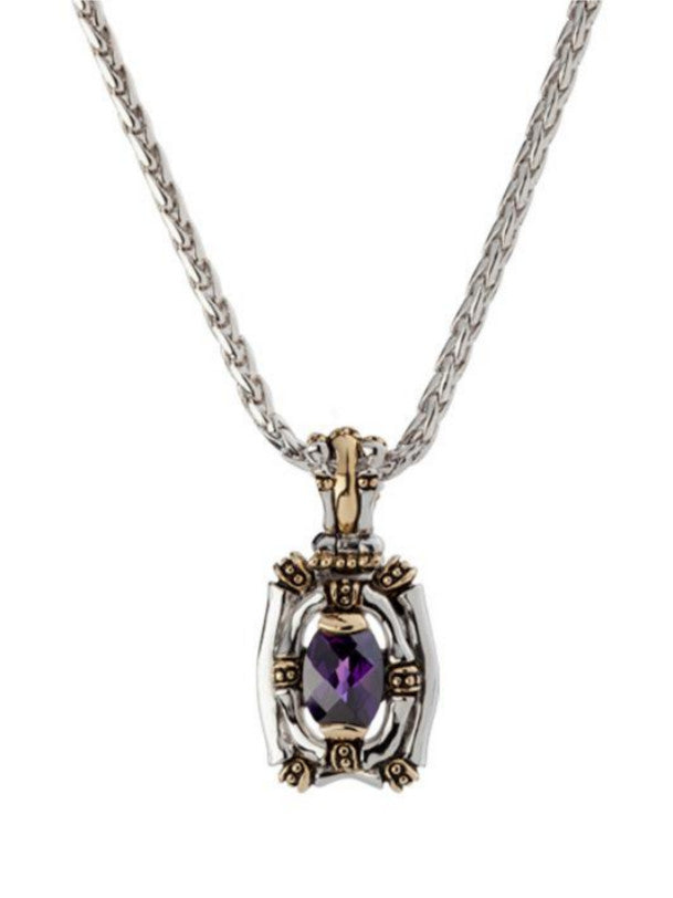 Canias Cor Collection Small Enhancer with Chain by John Medeiros