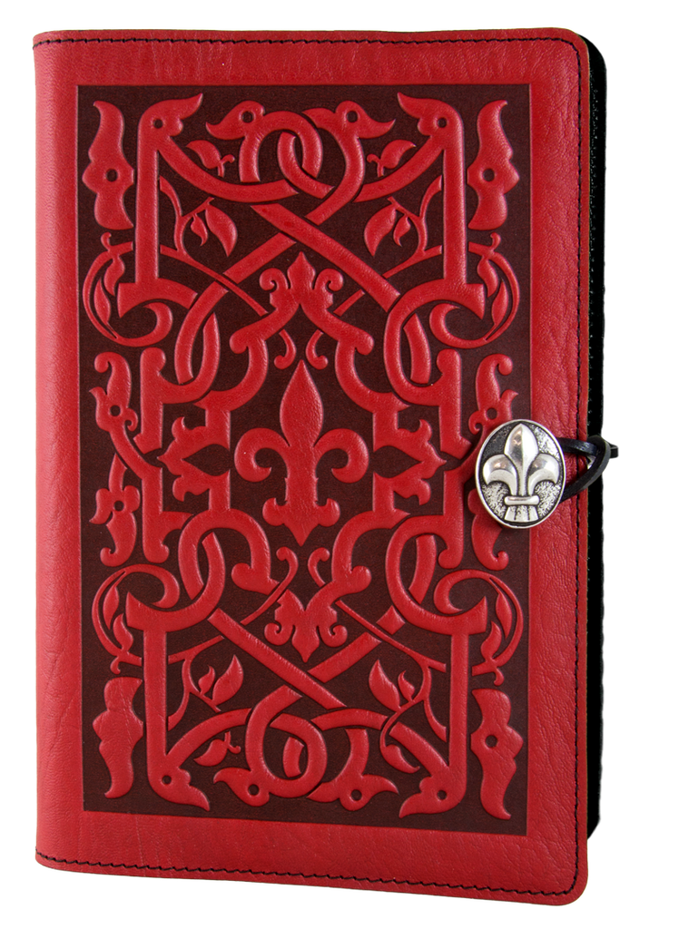 The Medici in Red Large Leather Journal