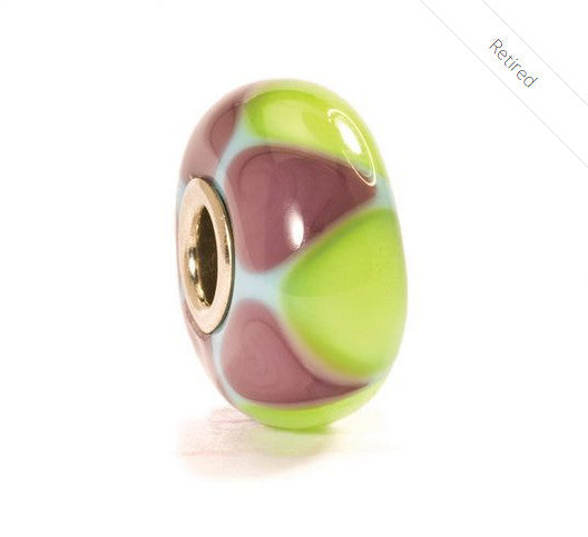 R-Green/Purple Triangles by Trollbeads