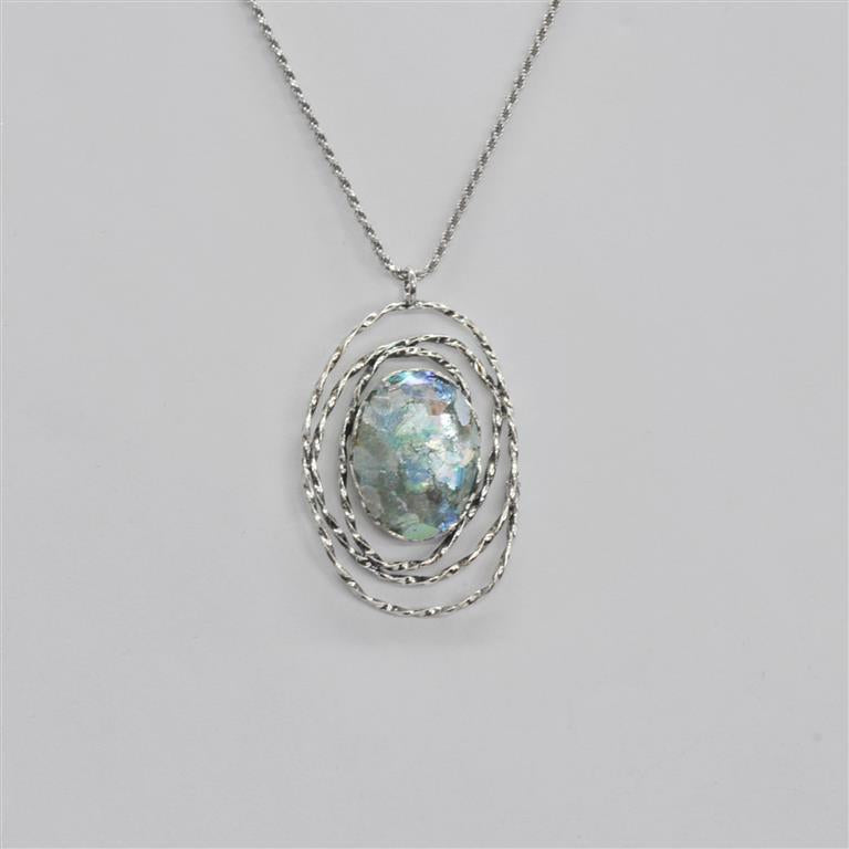 Intertwined Roman Glass Necklace