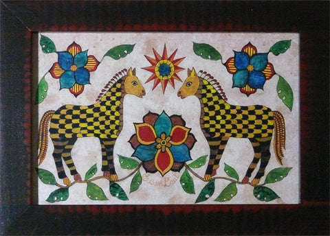 Fancy Horses (small) by Susan Daul