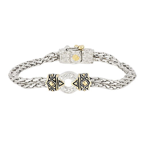 Antiqua Pavé One Circle Bracelet by John Medeiros