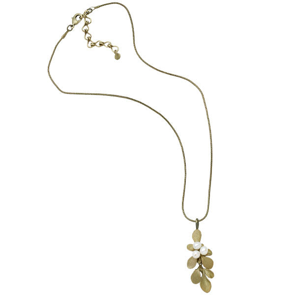 Barberry 16 Inch Adjustable Pendant Necklace by Michael Michaud