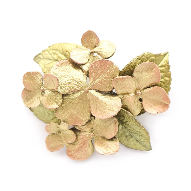 Hydrangea Brooch