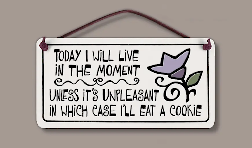 Live in the Moment Charmer Ceramic Tile