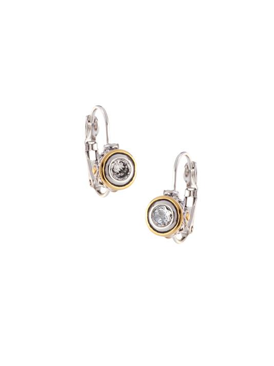 Beijos 5mm Cubiz Zirconia Bezel Set Earrings by John Medeiros