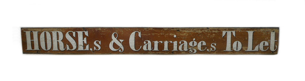 Horses & Carriages to Let (B) Americana Art
