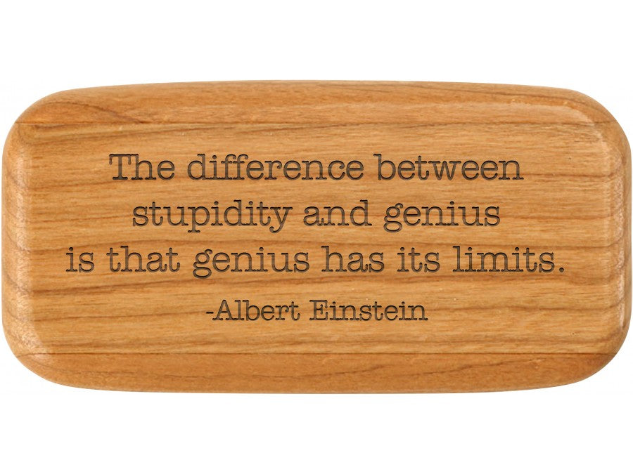Albert Einstein Quote Mystery Box