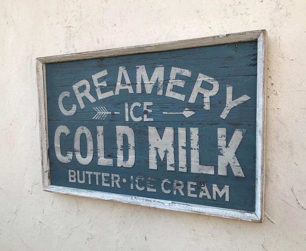 Creamery Cold Milk Americana Art