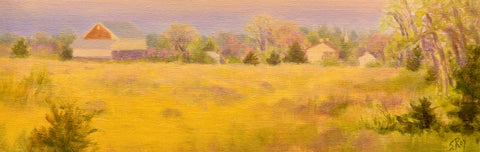 Trostle Farm, Gettysburg, Spring by Simonne Roy