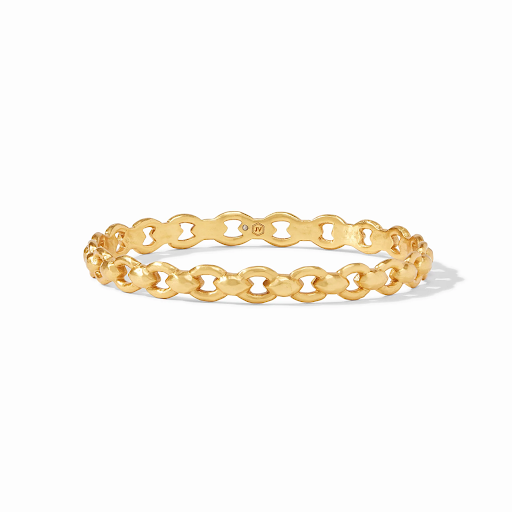 Palermo Gold Medium Bangle Bracelet by Julie Vos