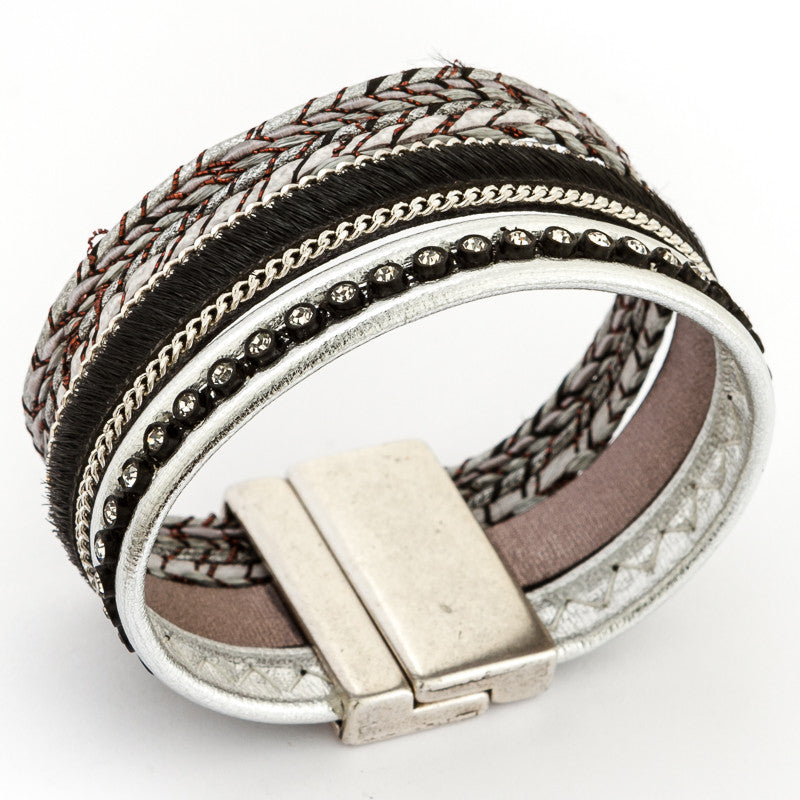 Night Life Leather Bracelet