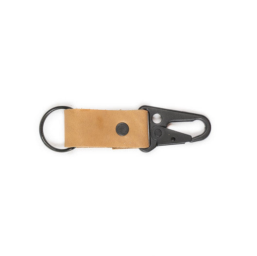 Leather Clip Keychain - Available in Multiple Colors