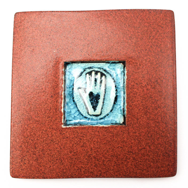 Hand with Heart Coaster