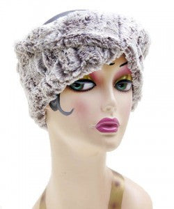 Khaki Luxury Faux Fur Headband