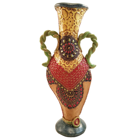 Matilda's Makeover Ceramic Wall Art by Laurie Pollpeter