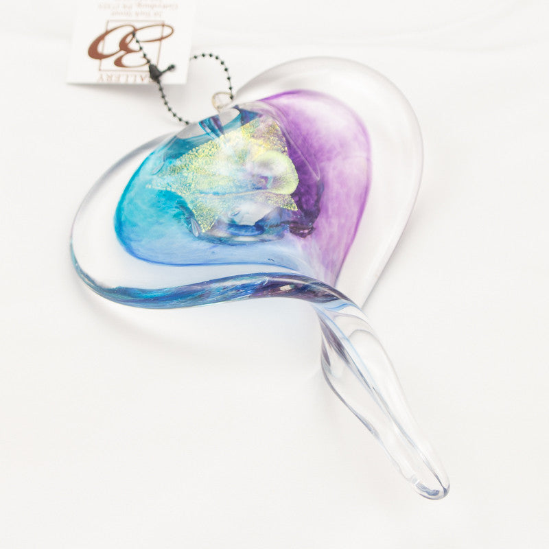 Twisted Heart in Violet