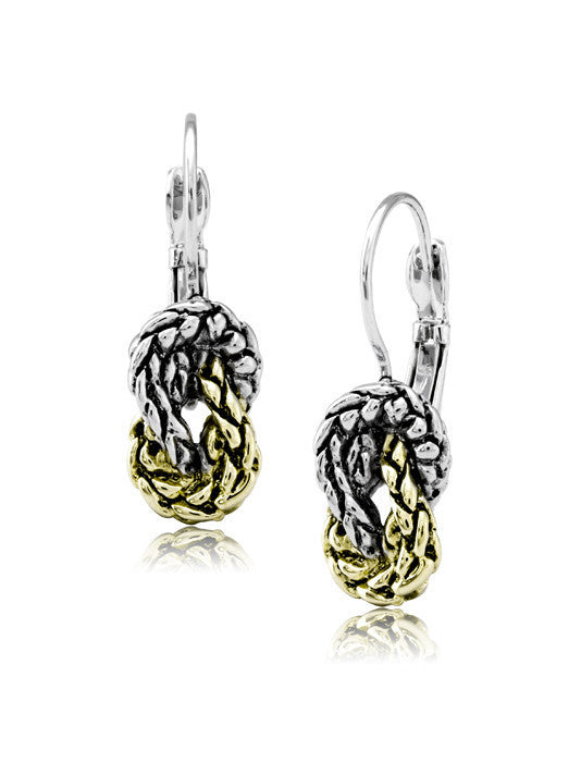 Anvil Knot Earrings by John Medeiros