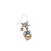 Mixed Up Metals N Earrings by JoLa Collage