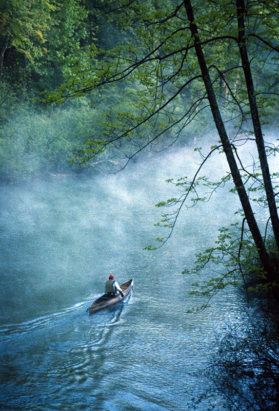 And the Water Whispers to Me Archival Photo on Canvas by Ted Scarpino