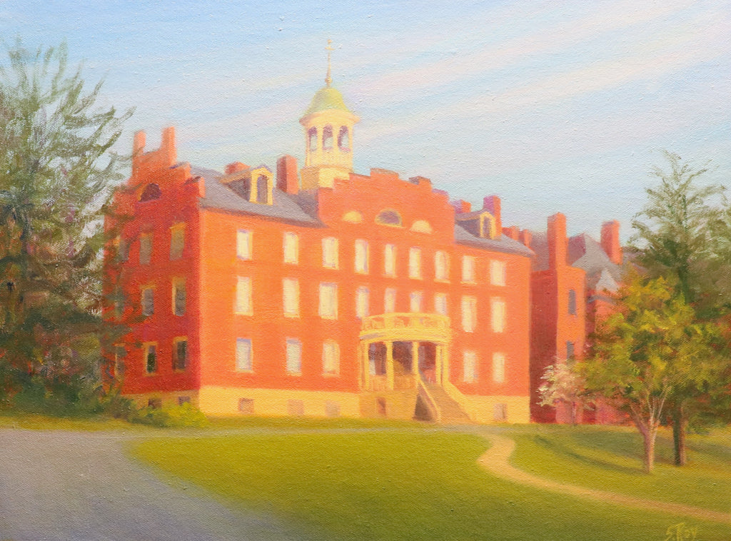 Schmucker Hall, Gettysburg by Simonne Roy