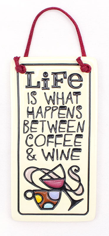 Between Coffee Charmer Ceramic Tile
