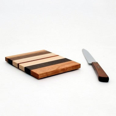 Medium Striped Trivet in Cherry