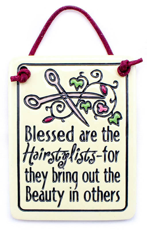 Hairstylists Charmer Ceramic Tile