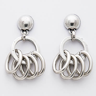 Four Link Earrings