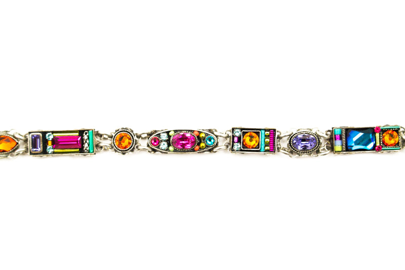 Multi Color Milano Thin Bracelet by Firefly Jewelry