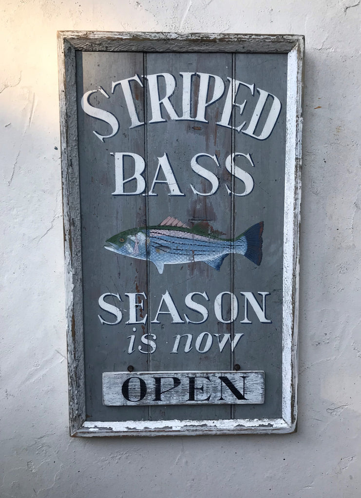 Striped Bass Season Americana Art