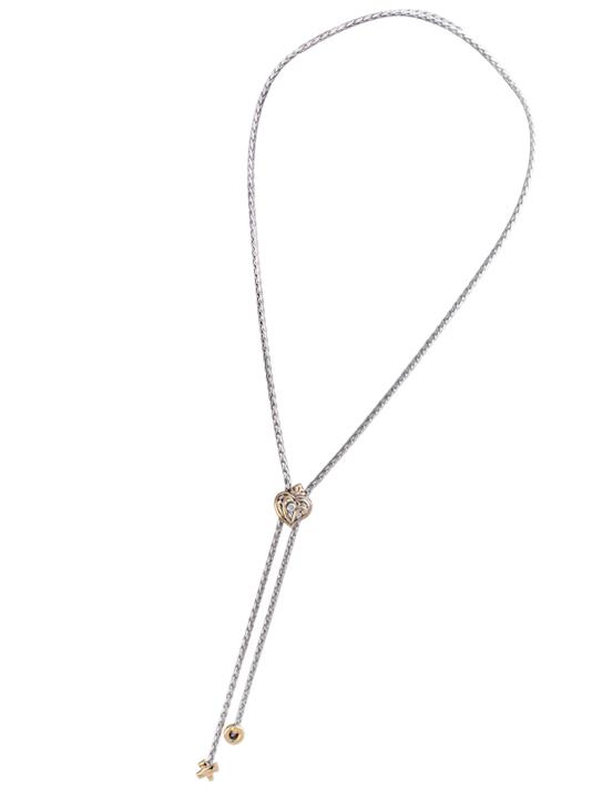 Viana Filigree Heart Adjustable Necklace by John Medeiros