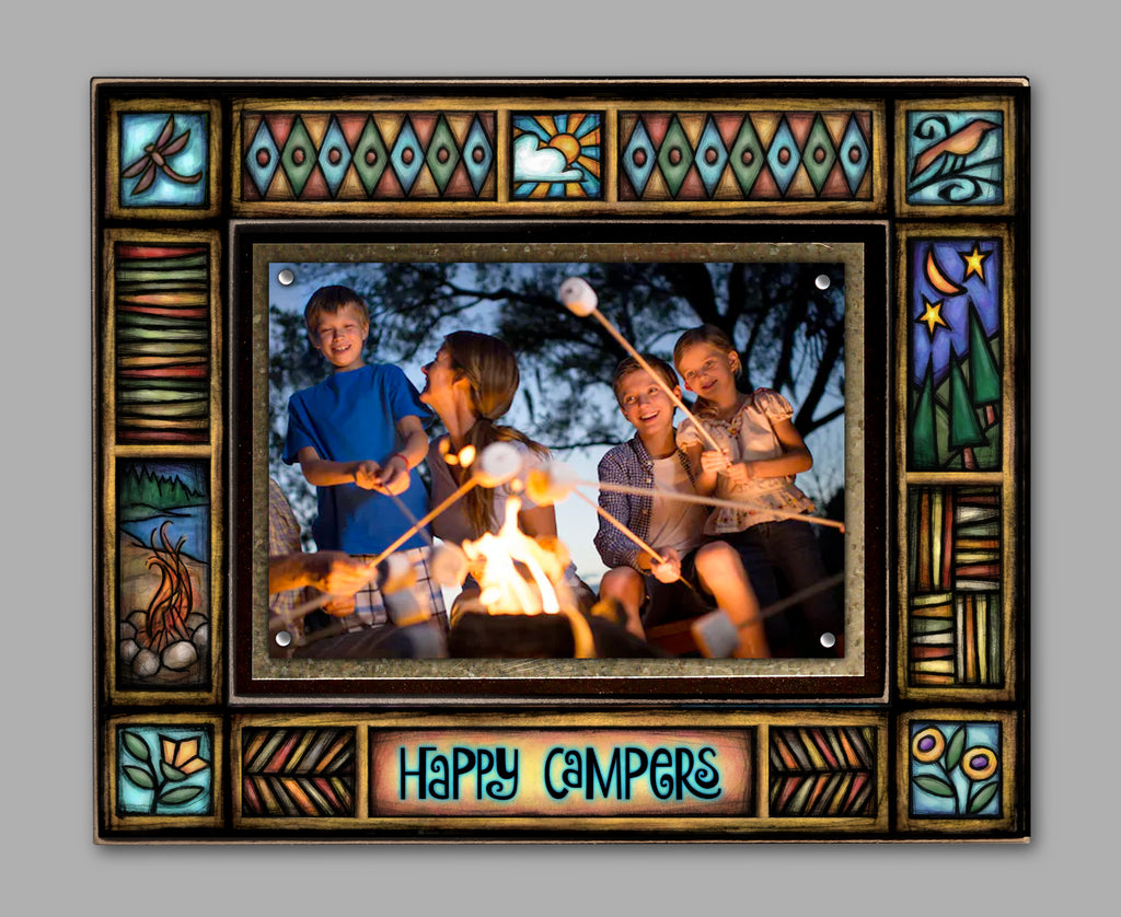 Happy Campers Large Frame