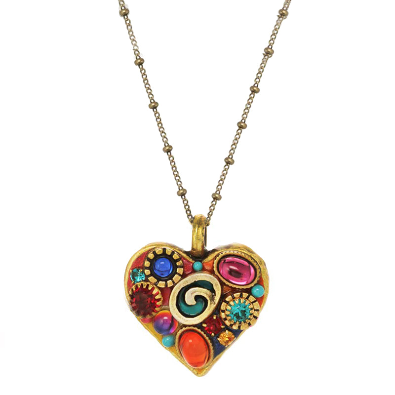 Confetti Small Heart Necklace