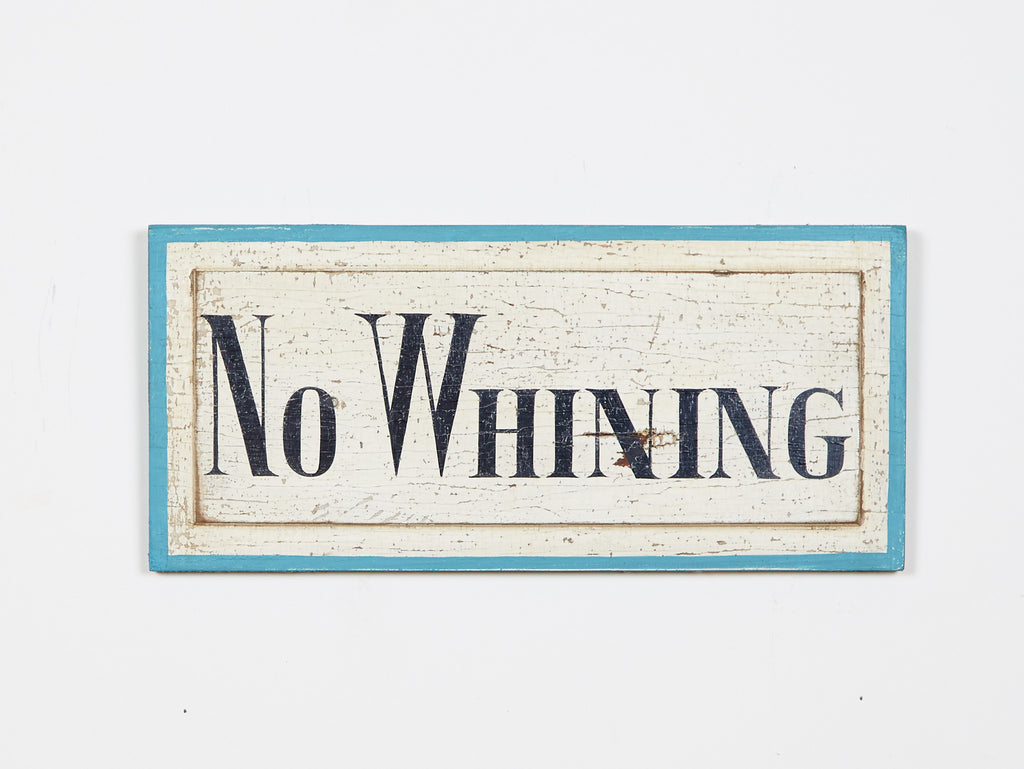 No Whining Americana Art