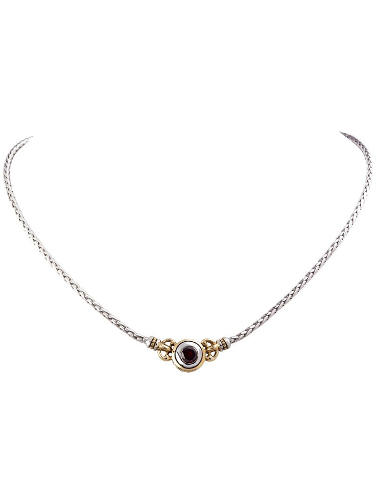 Beijos 6mm CZ Single Stone Necklace by John Medeiros
