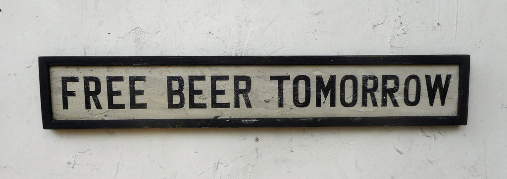 Free Beer (A) Tomorrow Americana Art