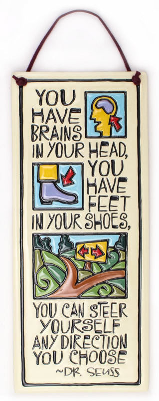 Steer Yourself Ceramic Tile