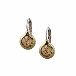 Champagne Vista Leverback Earrings by John Medeiros