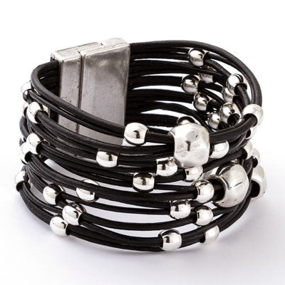 Full of Life Leather Bracelet