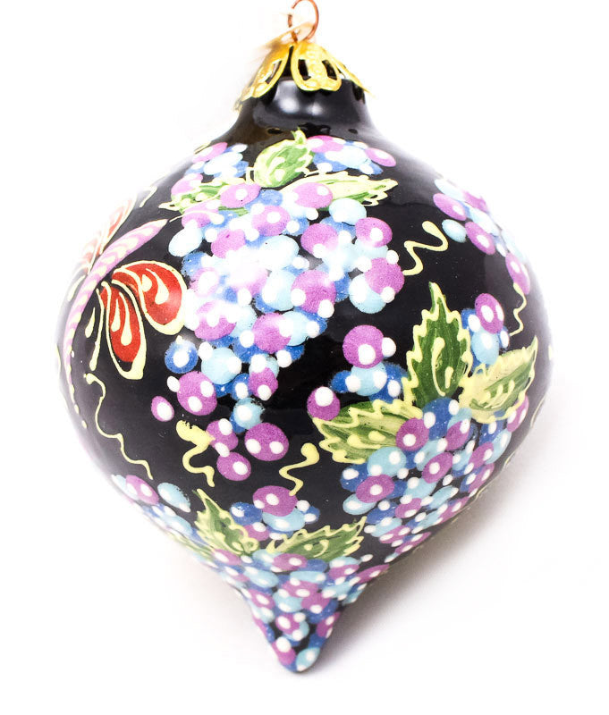 Celebration of Spring Tear Drop Ceramic Ornament