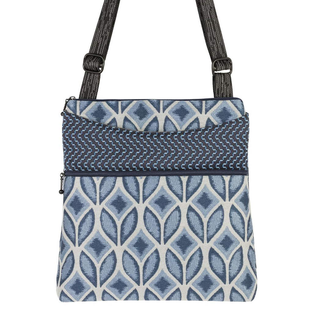Maruca Spree Handbag in Woven Tulip Blue