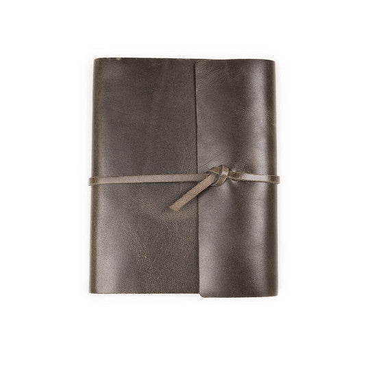 Leather Writers Log with Lined Paper - Available in Multiple Colors
